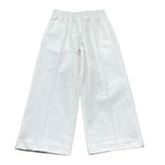 Trussardi Pantalone Tinta Unita con Elastico In Vita per Bambina TGP26053PA BIANCO TRUSSARDI 