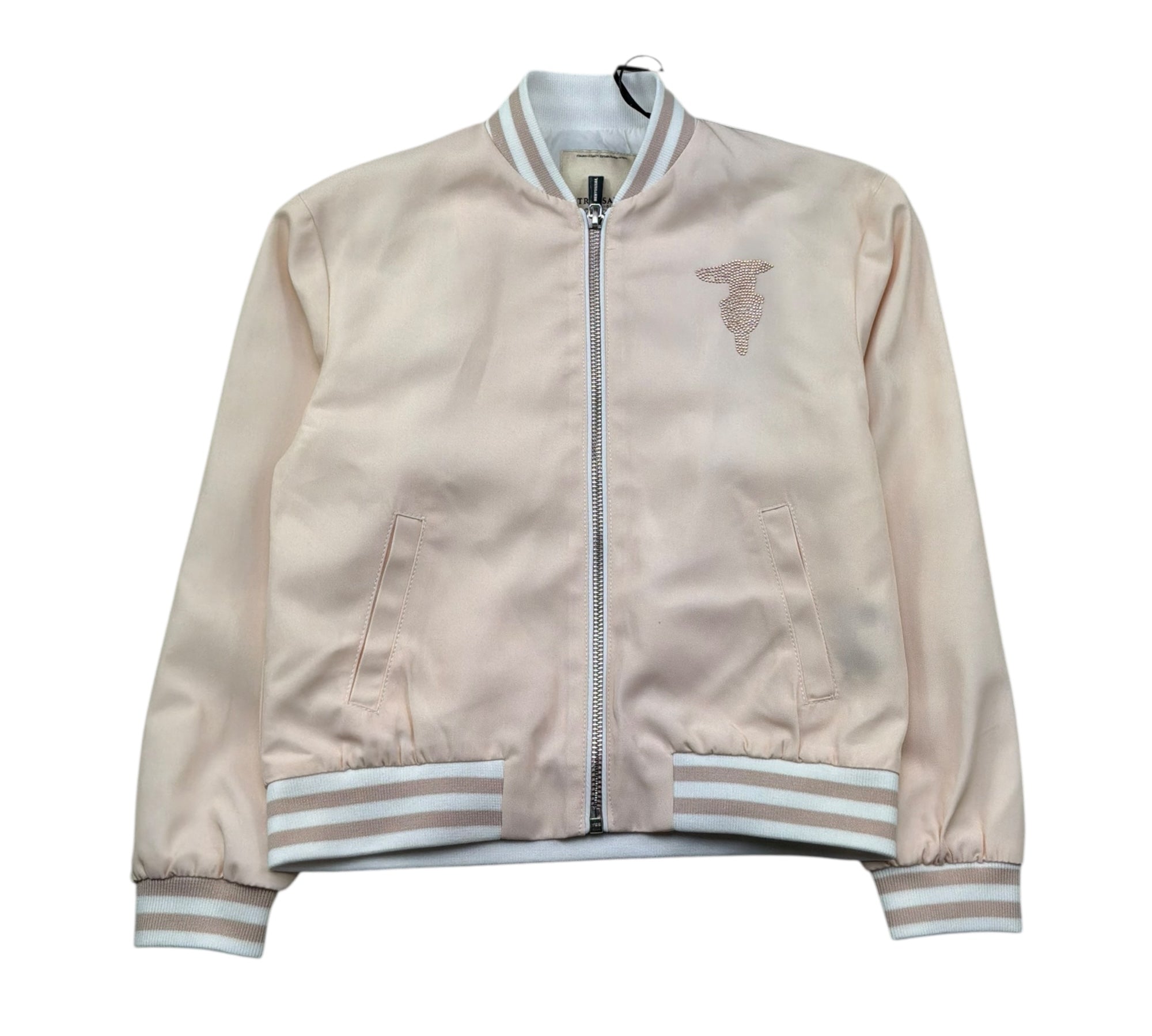 Trussardi Giubbino Tinta Unita con Zip  per Bambina TGP26060GB ROSA TRUSSARDI 