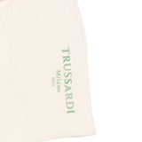 Trussardi Bermuda Tinta Unita con Elastico In Vita per Neonato TIP25016BEXX BEIGE TRUSSARDI 