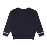 Trussardi Cardigan Tinta Unita con Logo per Neonato TIP25049CD BLU TRUSSARDI 