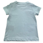 Trussardi T-Shirt Girocollo Tinta Unita con Logo per Neonato TIP26010TS VERDE ACQUA TRUSSARDI 