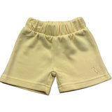 Trussardi Short Tinta Unita con Logo per Neonata TIP26024SH GIALLO TRUSSARDI 