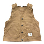 Trussardi Gilet Tinta Unita con Logo per Neonato TIP26041GT CAMMELLO TRUSSARDI 
