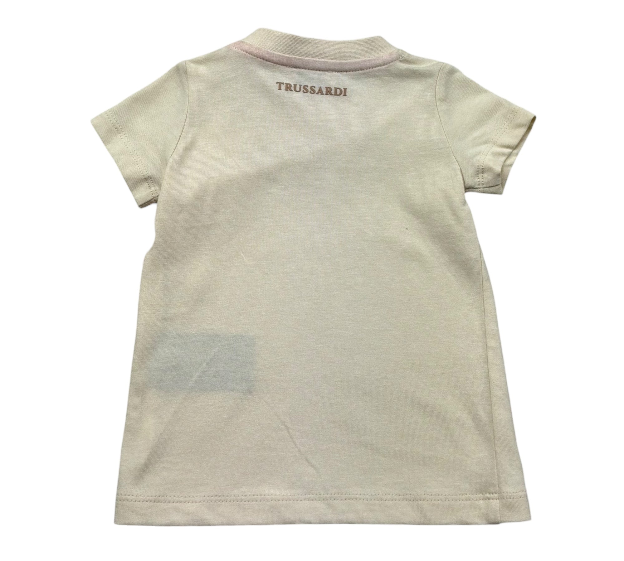 Trussardi T-Shirt Girocollo Tinta Unita  per Neonato TIP26048TS GIALLO TRUSSARDI 