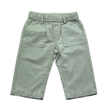 Trussardi Pantalone Tinta Unita con Elastico In Vita per Neonato TIP2605PA VERDE TRUSSARDI 