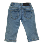 Trussardi Jeans Tinta Unita con Girovita Regolabile per Neonato TIP26087PA BLU TRUSSARDI 