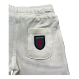 Trussardi Bermuda Tinta Unita con Logo per Neonato TIP26105BE PANNA TRUSSARDI 