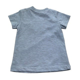 Trussardi T-Shirt Girocollo Tinta Unita con Logo per Neonato TIP26112TS AZZURRO TRUSSARDI 