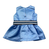 Trussardi Abito Giromanica Tinta Unita per Neonata TIP26118VE AZZURRO TRUSSARDI 