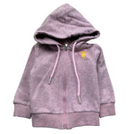 Trussardi Felpa con Zip E Cappuccio Tinta Unita per Neonata TIP26137FE ROSA TRUSSARDI 