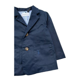 Trussardi Giacca Tinta Unita con Bottoni per Neonato TIP26144GC BLU TRUSSARDI 