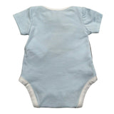 Trussardi Body Mezza Manica Tinta Unita per Neonato TLP26002TU AZZURRO TRUSSARDI 