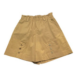 Twinset Short Tinta Unita con Elastico In Vita per Bambina 251GJ2426 FANGO TWINSET 