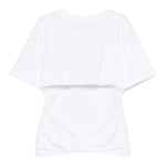 Twinset T-Shirt Girocollo Tinta Unita per Bambina 251GJ2481X BIANCO TWINSET 