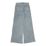Twinset Jeans Tinta Unita Modello A Palazzo con Tasche Americane per Bambina 251GJ2541X AZZURRO TWINSET 