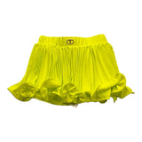 Twinset Gonna Tinta Unita con Balze per Neonata 251GJ2QQ5X GIALLO FLUO TWINSET 
