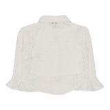 Twinset Set Camicia-Canotta Tinta Unita Traforata per Bambina 251GJ2QR0 BIANCO TWINSET 