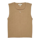 Twinset Canotta Tinta Unita con Logo per Bambina 251GJ3404 BEIGE TWINSET 
