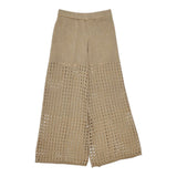 Twinset Pantalone Tinta Unita Traforato per Bambina 251GJ3432 ORO TWINSET 