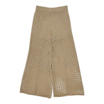 Twinset Pantalone Tinta Unita Traforato per Bambina 251GJ3432 ORO TWINSET 