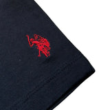 U.S. Pollo Assn Bermuda tinta unita In Tuta Blu per Bambino 61366 BLU U.S. POLLO ASSN 
