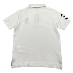 U.S. Polo Assn Polo Mezza Manica Tinta Unita con Logo per Bambino US41597 BIANCO U.S. POLO ASSN 
