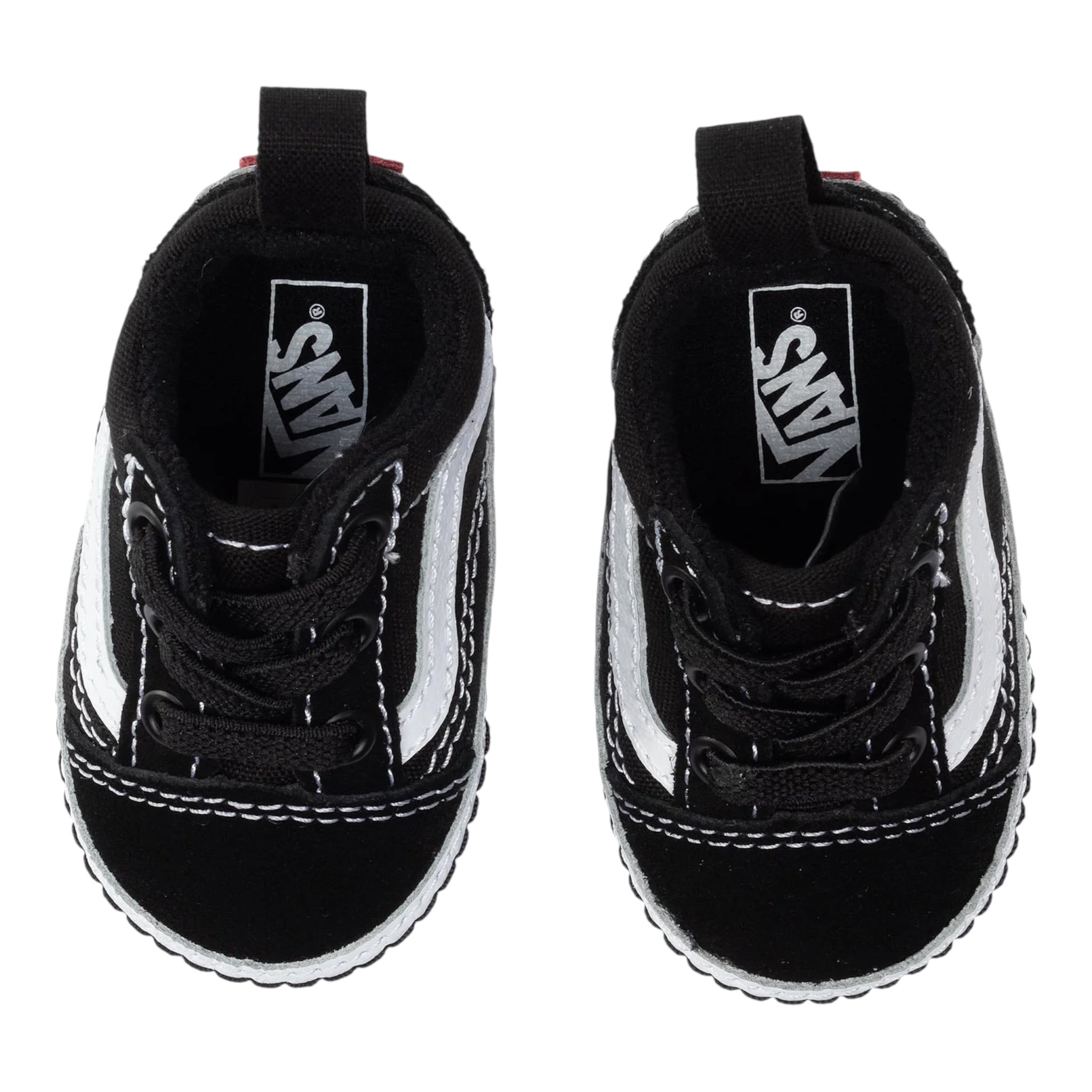Vans Sneakers tinta unita con Lacci Nero per Neonato VN0A3U8K6BT1 NERO VANS 