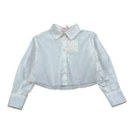 Vicolo Camicia Manica Lunga Tinta Unita per Neonata 3141CY1127N PANNA VICOLO 