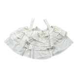 Vicolo Top tinta unita con Rouches Bianco per Bambina 3146C0874 BIANCO VICOLO 