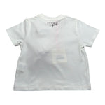 Vicolo T-Shirt Girocollo Tinta Unita con Applicazione per Neonata 3146M00265N BIANCO VICOLO 