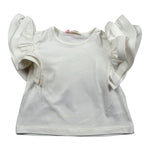 Vicolo T-Shirt Girocollo Tinta Unita con Logo per Neonata 3146M00370 PANNA VICOLO 