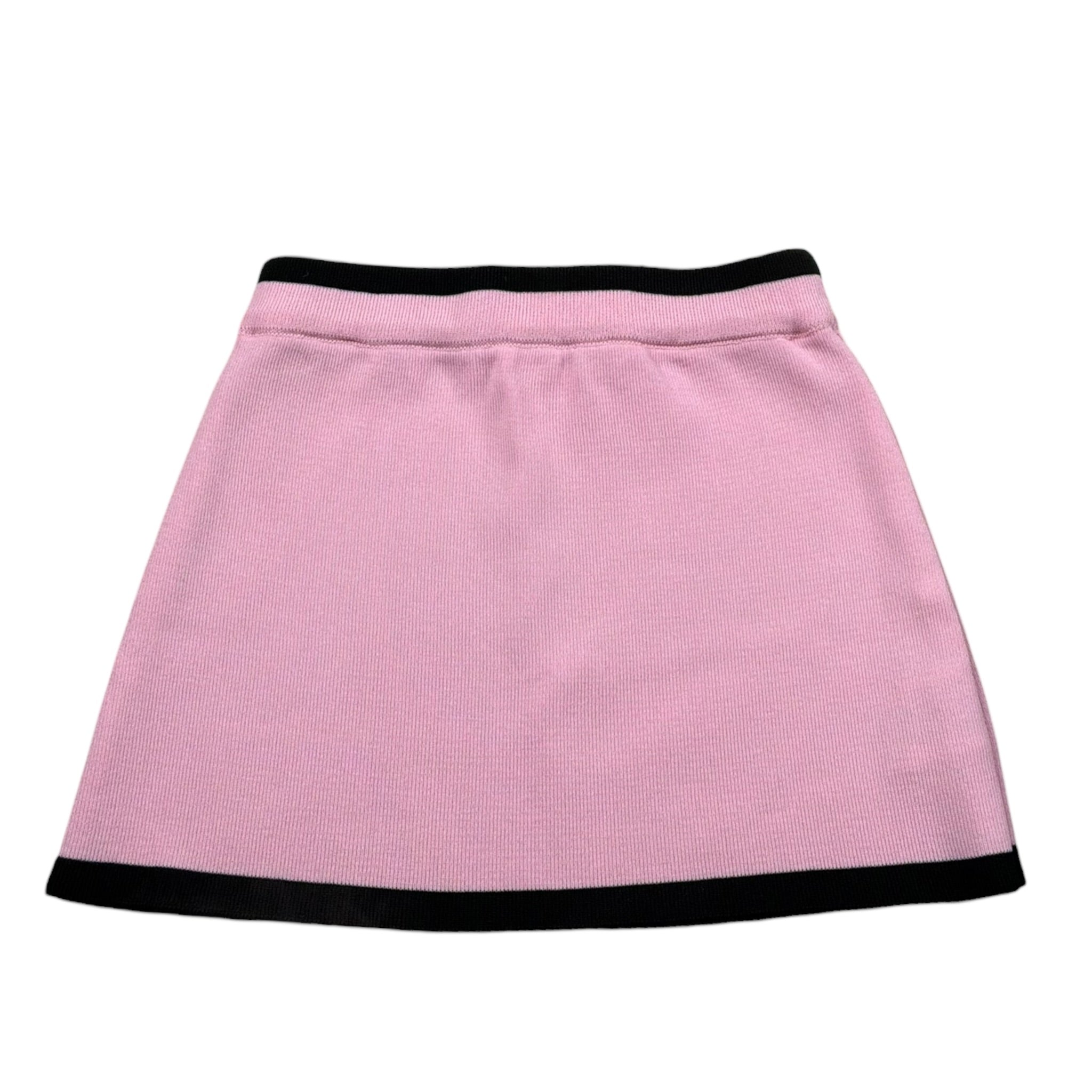 Vicolo Gonna Tinta Unita con Profilo In Contrasto per Neonata 3146W00302N ROSA VICOLO 