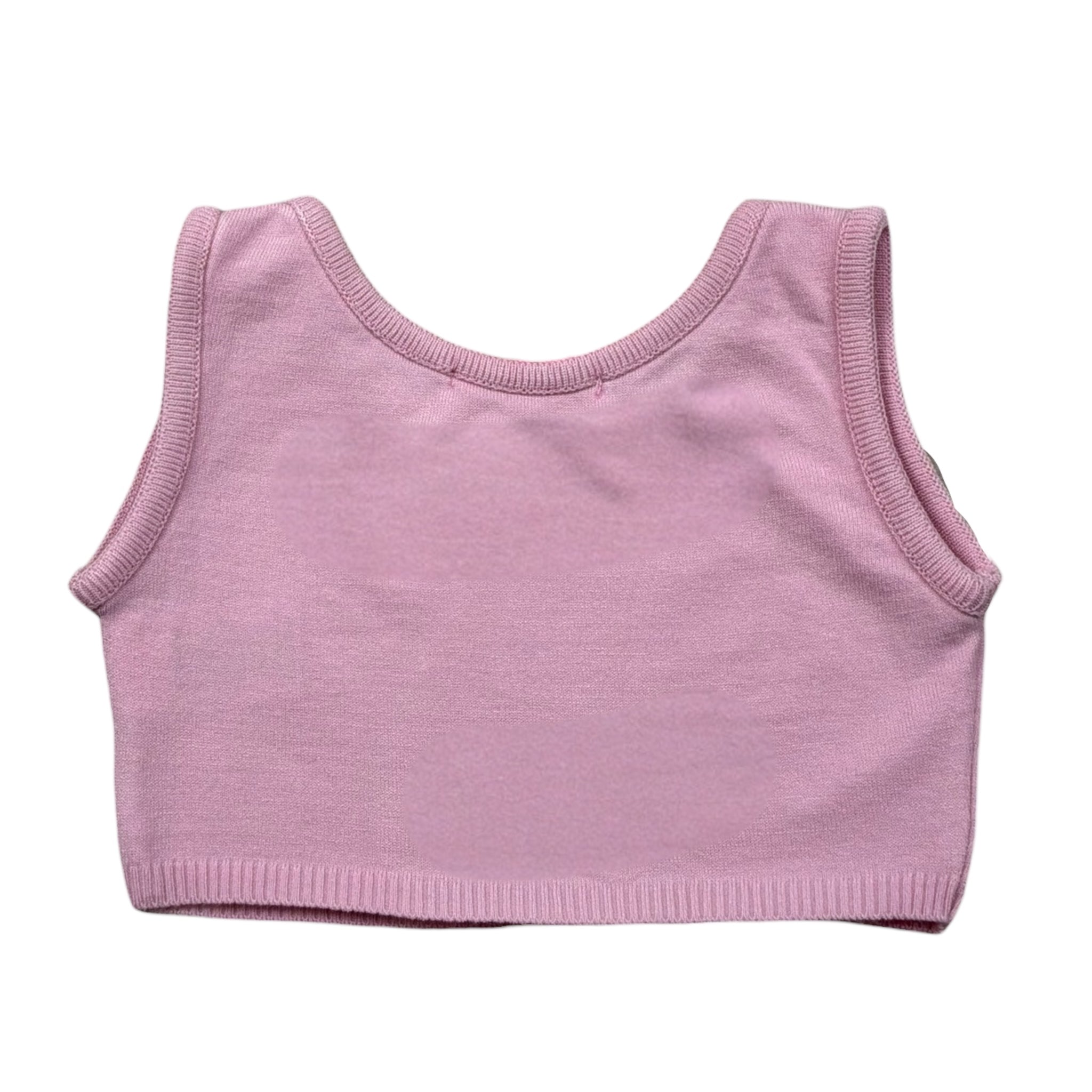 Vicolo Top Giromanica Tinta Unita per Neonata 3146WY00312X ROSA VICOLO 