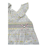 Wedoble Pagliaccetto Giromanica Tinta Unita per Neonata 005152293 BIANCO WEDOBLE 