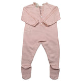 Wedoble Tutina Manica Lunga Tinta Unita per Neonata V2401346AA ROSA WEDOBLE 