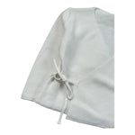 Wedoble Cardigan Tinta Unita per Neonata V2403308A BIANCO WEDOBLE 