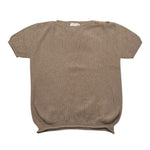 Wedoble T-Shirt Girocollo Tinta Unita per Neonato V2504302D BEIGE WEDOBLE 