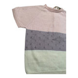 Wedoble T-Shirt Gircollo Tricolore per Neonata V2505302B MULTICOLOR WEDOBLE 