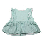 Wedoble Camicia Giromanica Fantasia Quadretti per Neonata V2505720X VERDE ACQUA WEDOBLE 