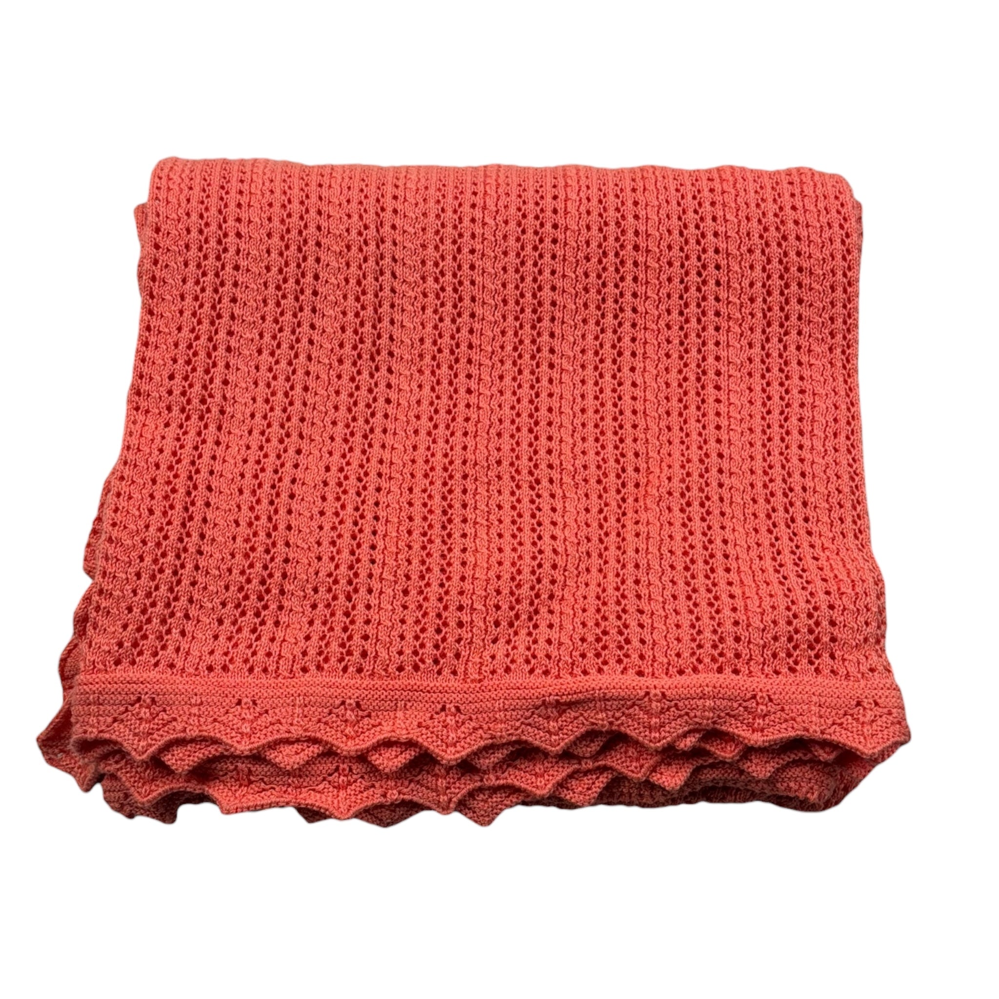 Wedoble Coperta Tinta Unita per Neonata V2506306A CORALLO WEDOBLE 