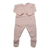 Wedoble Tutina Manica Lunga Tinta Unita per Neonata V2506346A ROSA WEDOBLE 