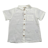 Wedoble Camicia Mezza Manica Tinta Unita per Neonato V2508914TN PANNA WEDOBLE 