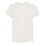 Woolrich T-Shirt Girocollo Tinta Unita con Logo per Bambino CFWKET0140MRUT PANNA WOOLRICH 