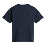Woolrich T-Shirt Girocollo Tinta Unita con Logo per Bambino CFWKTE0140MRUT BLU WOOLRICH 