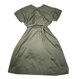 Xacus Abito Mezza Manica Tinta Unita per Bambina 15127 VERDE XACUS 