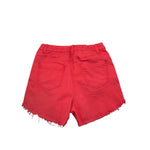 Y-Clu Short Tinta Unita con Elastico In Vita per Bambina 17000 ROSSO Y-CLU 