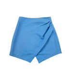 Y-Clu Gonna Tinta Unita con Elastico In Vita per Bambina Y19046 AZZURRO Y-CLU 
