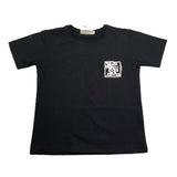 Yes London T-Shirt Girocollo Tinta Unita per Bambino JR2120 NERO YES LONDON 