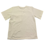 Zhoe & Tobiah T-Shirt Girocollo Tinta Unita con Taschino per Bambino BSE12M PANNA ZHOE & TOBIAH 