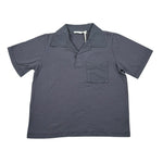 Zhoe & Tobiah Polo Mezza Manica Tinta Unita per Neonato BSE18MN GRIGIO ZHOE & TOBIAH 